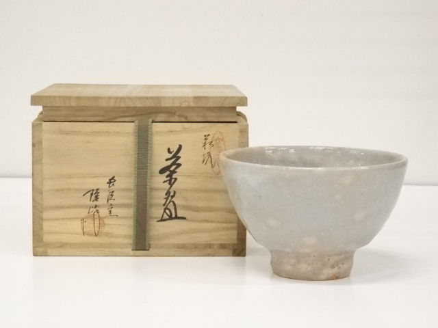 JAPANESE TEA CEREMONY / CHAWAN(TEA BOWL) / HAGI WARE / BY RYUHO HARADA